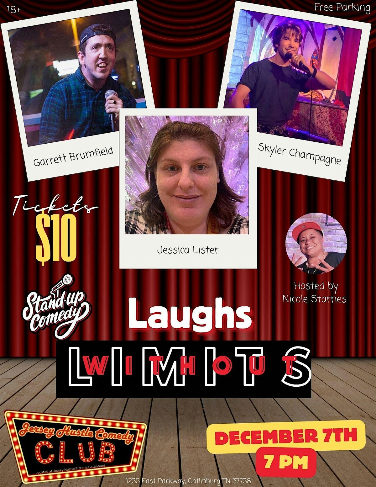 Laughs Without Limits Comedy Show @ Jersey Hustle Comedy Club