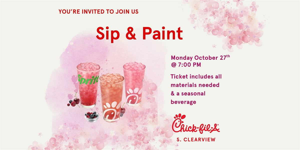 Sip & Paint!