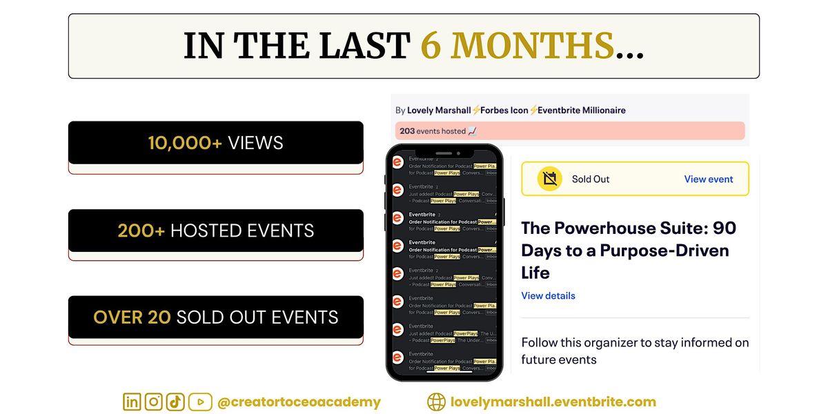 Eventbrite Millionaire Blueprint: Build Events That Bank