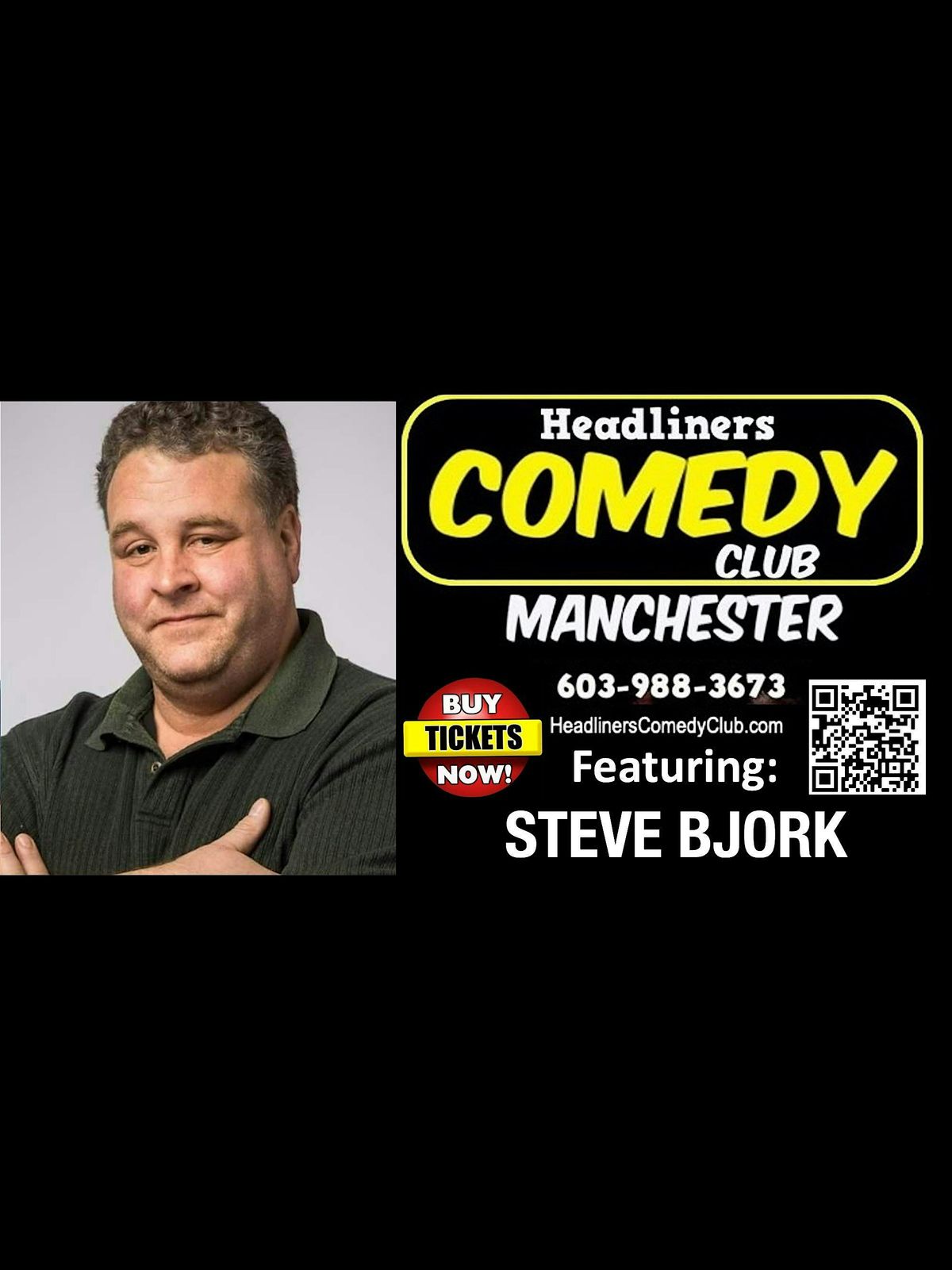 Headliners Comedy Club - Steve Bjork