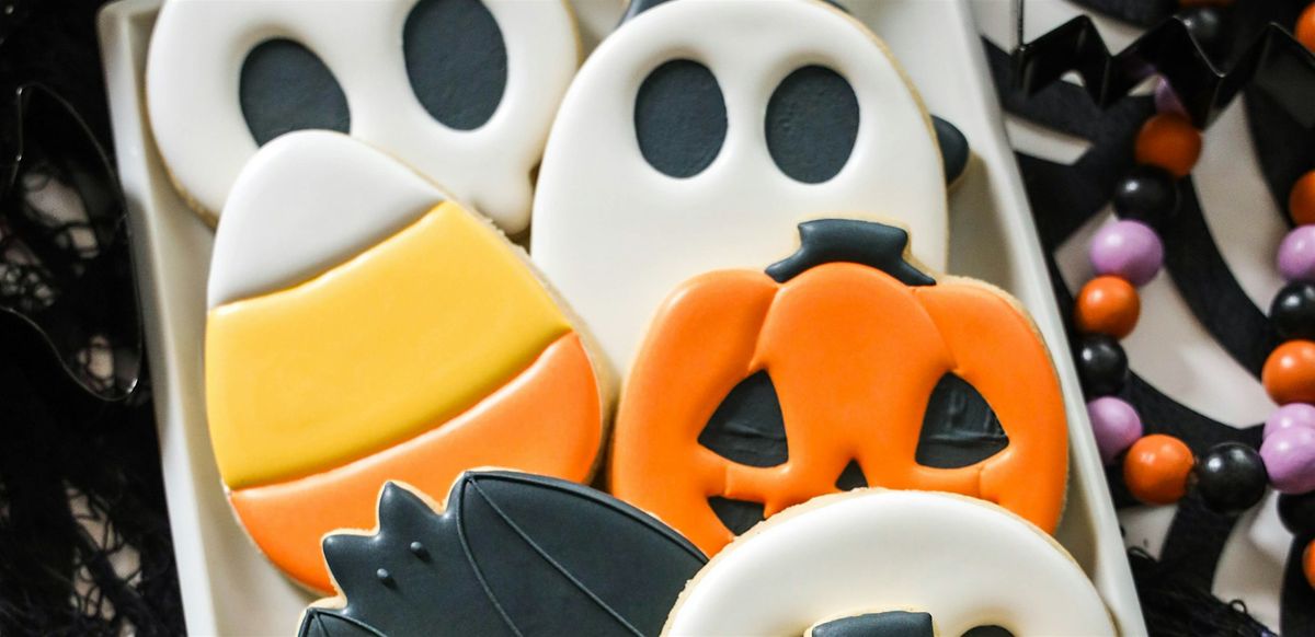 Sugar Hex: Halloween Cookie Decorating Class at Elicit Brewing