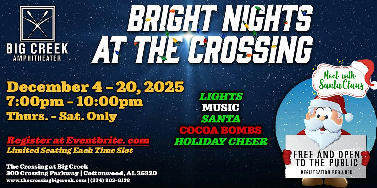 Bright Nights at the Crossing Christmas Light Show