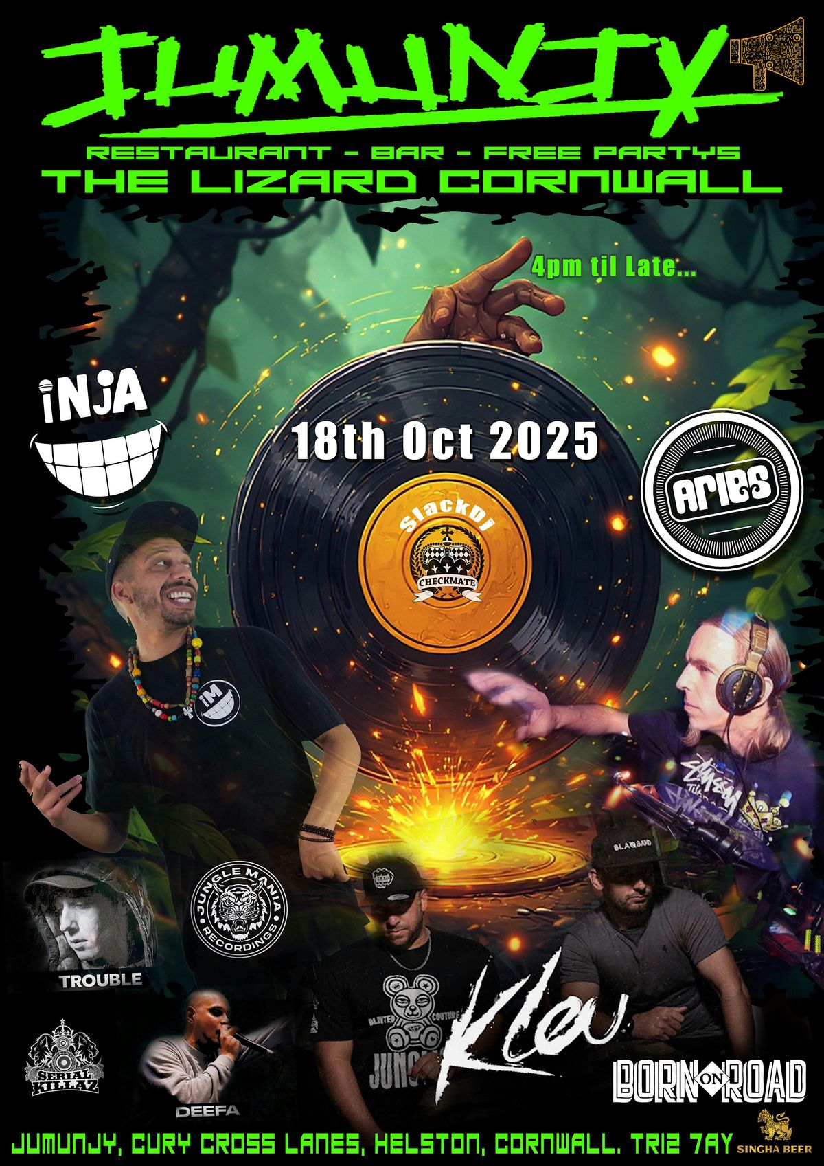inja - Aries - Kleu - Trouble - Deefa - Live @ Jumunjy