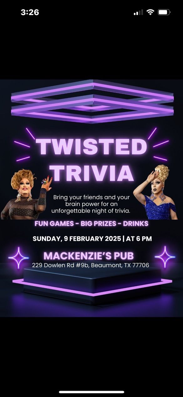 TWISTED TRIVIA 