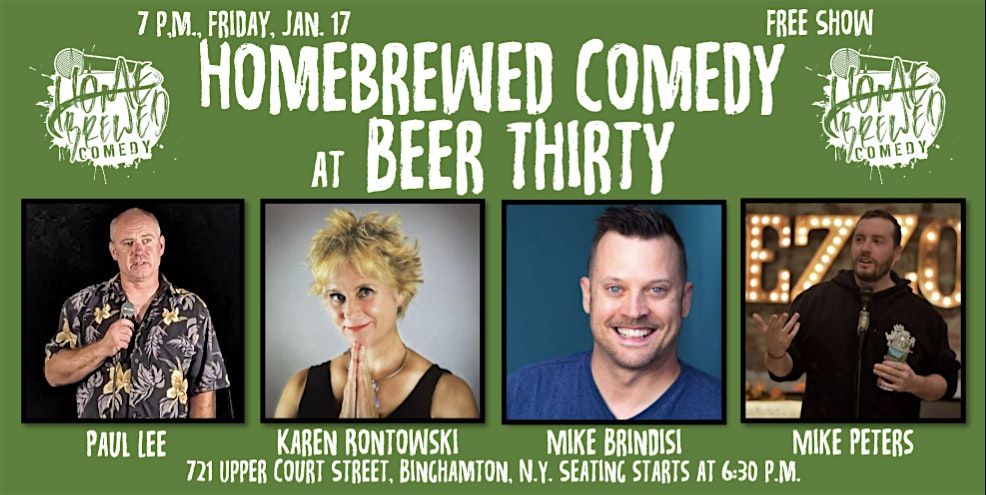 Homebrewed Comedy at Beer Thirty