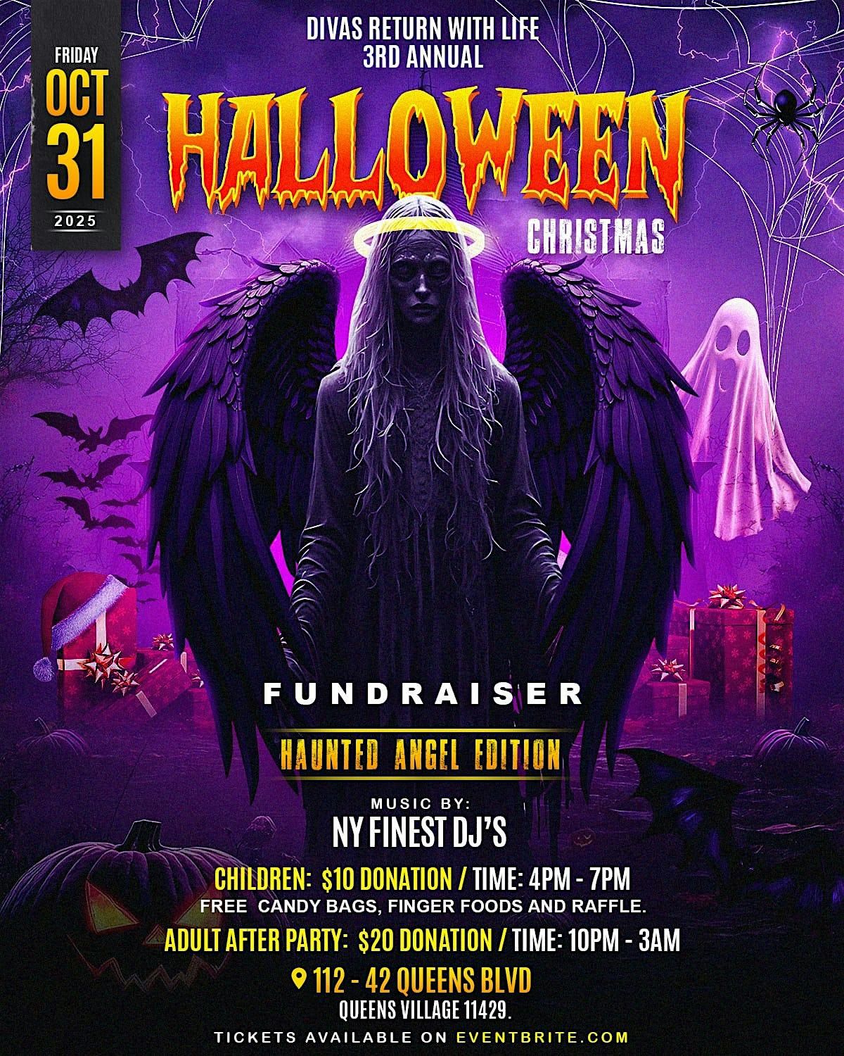 HALLOWEEN CHRISTMAS (HAUNTED ANGEL )