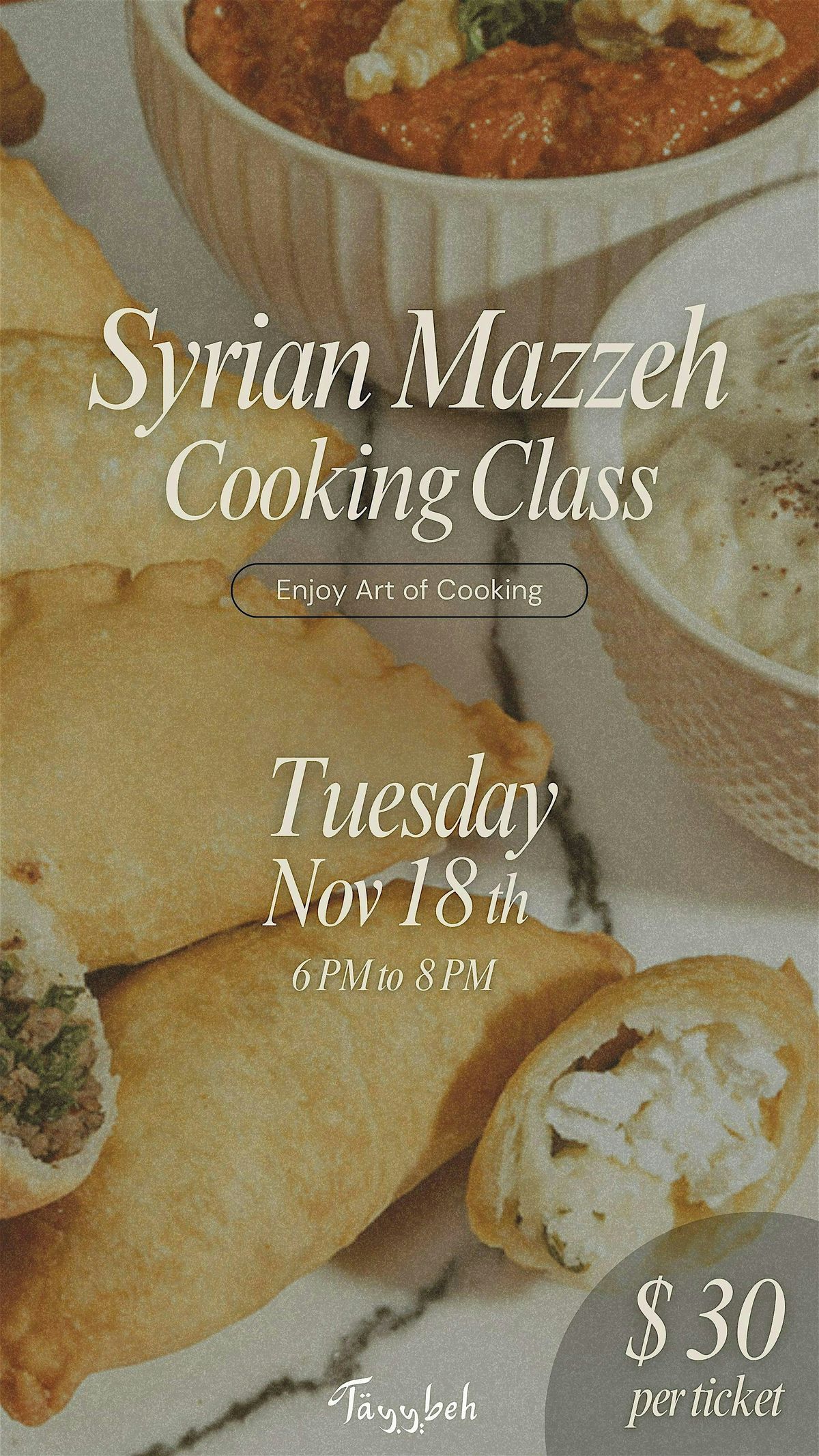 Syrian Mazzeh Cooking Class: Master the Classics!