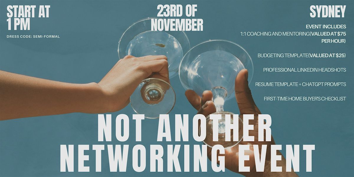 Not Another Networking Event