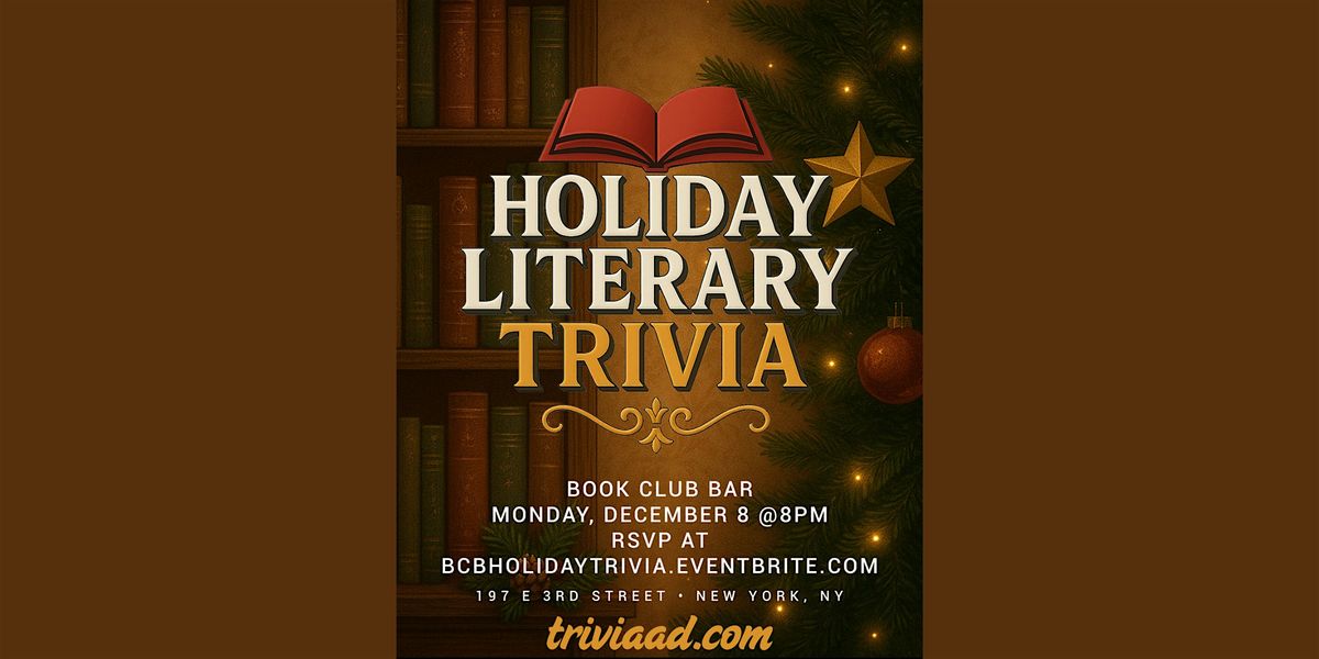 Game Night: Holiday Literary Trivia