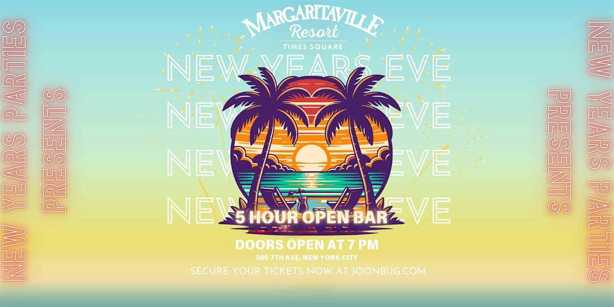 Margaritaville Times Square - Gala In Paradise - New Years Eve 2025