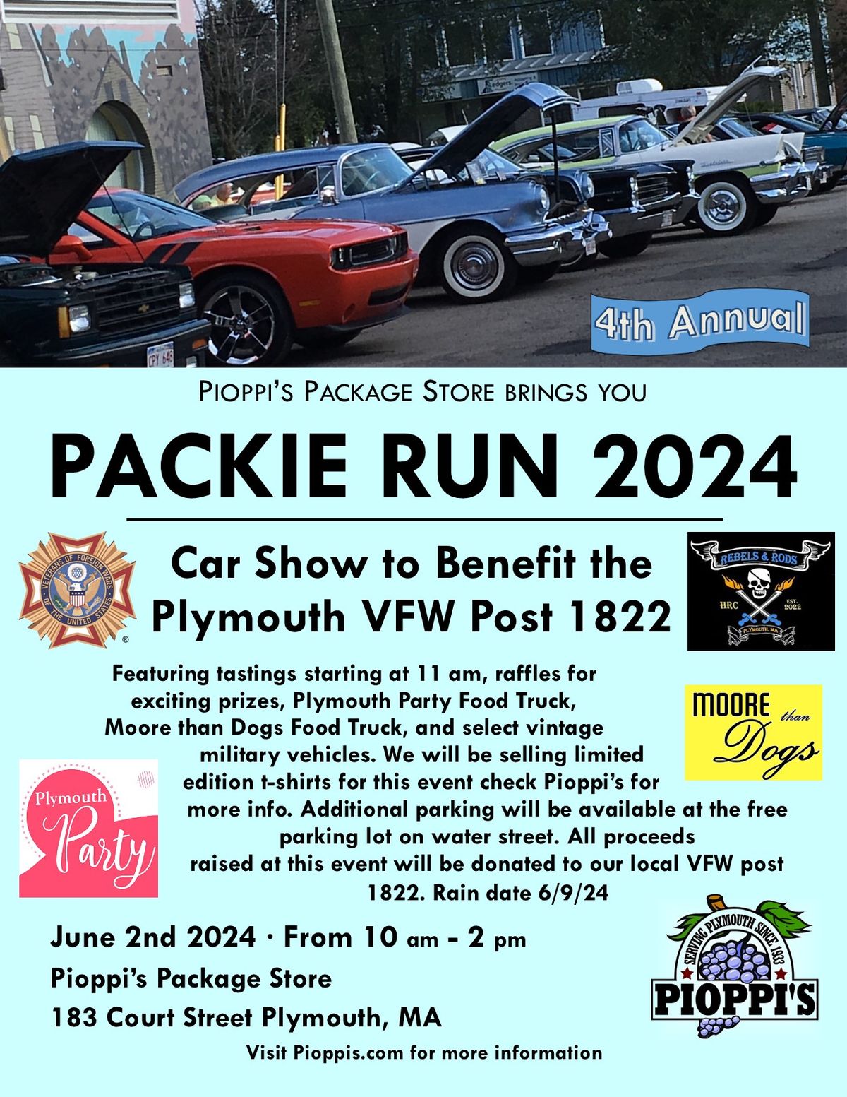 Packie Run Car Show Fundraiser