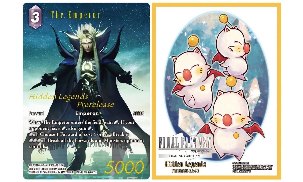 Final Fantasy TCG: Hidden Legends Pre-Release