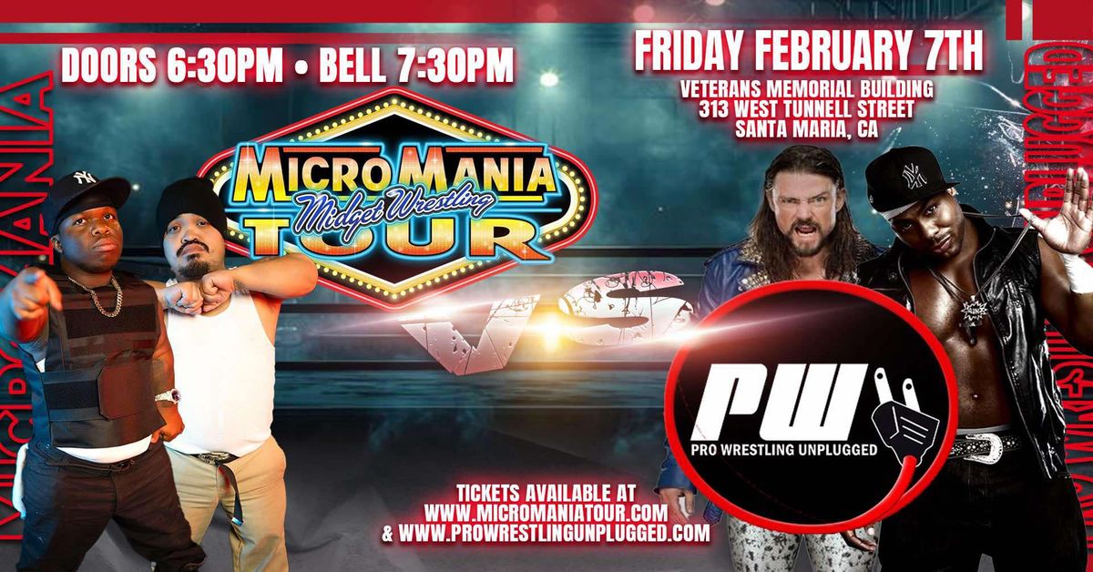 MicroMania Midget Wrestling: MicroMania vs PWU 