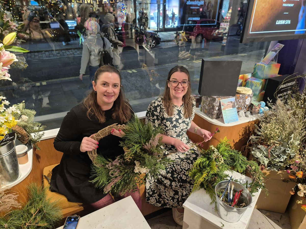 Creative Free-for-all Wreath Making Fiesta