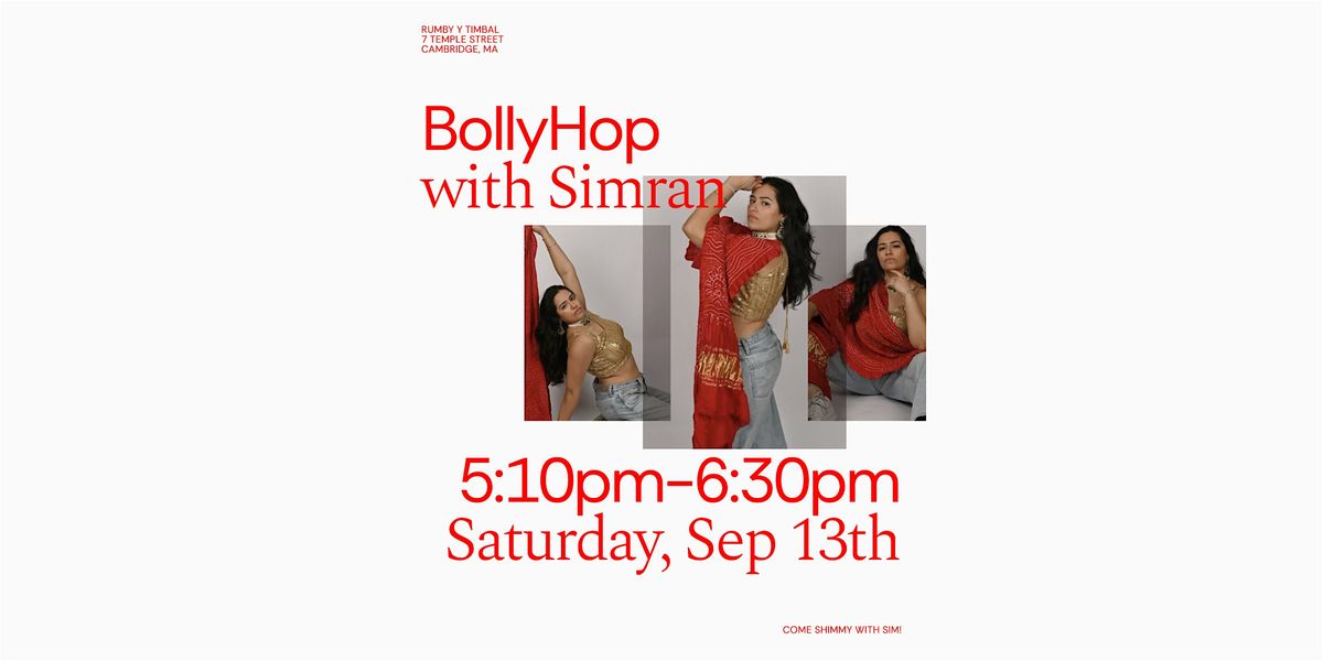 Bolly Hop Dance Workshop with Simran