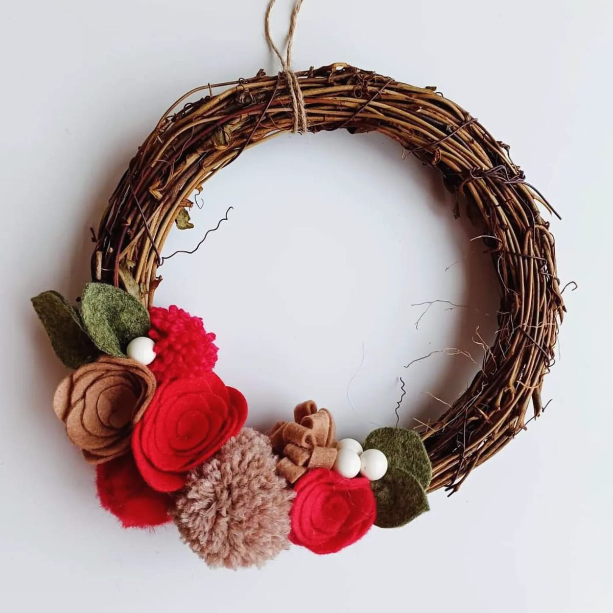 Festive Felt Wreath.