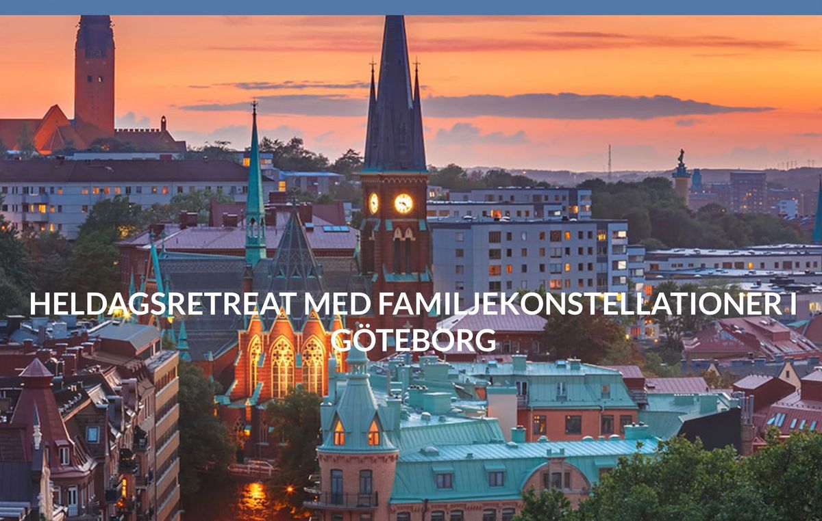 Heldagsretreat med Familjekonstellationer p\u00e5 Studio Cloud 9 i G\u00f6teborg med Jennifer Wallentin