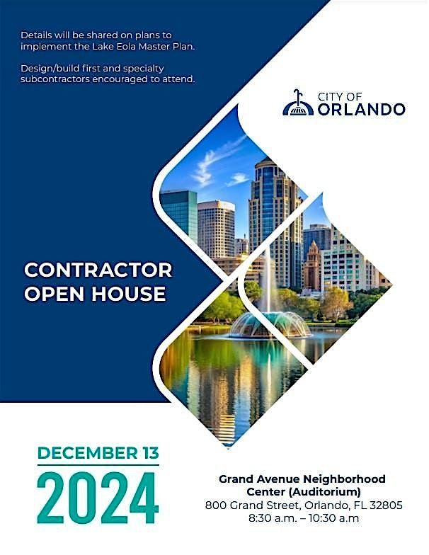 City of Orlando Contractor Open House