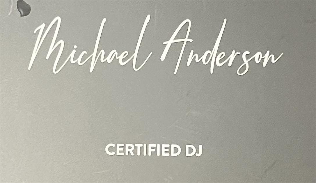 Disc jockey class for beginners