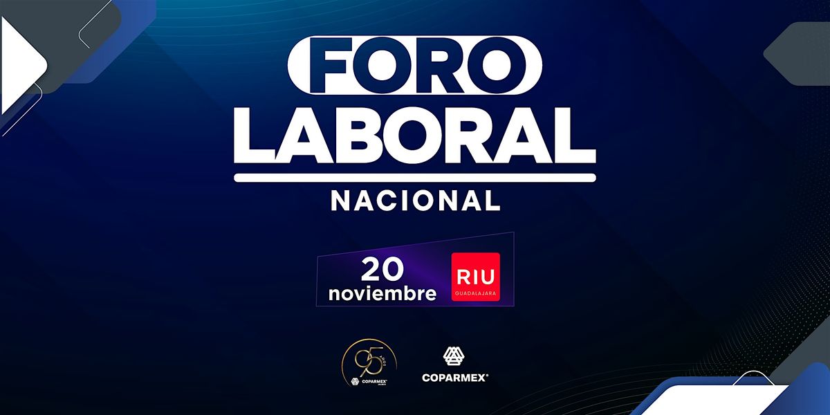 FORO LABORAL NACIONAL 2025