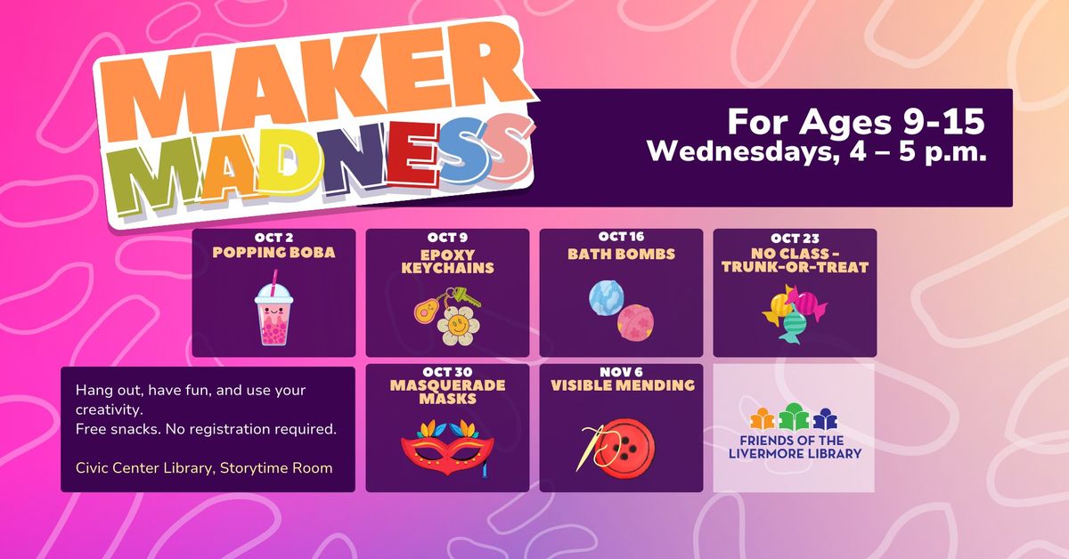 Visible Mending Maker Madness for Kids Ages 9 - 15