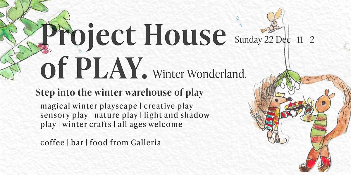 Project House of PLAY: Winter wonderland