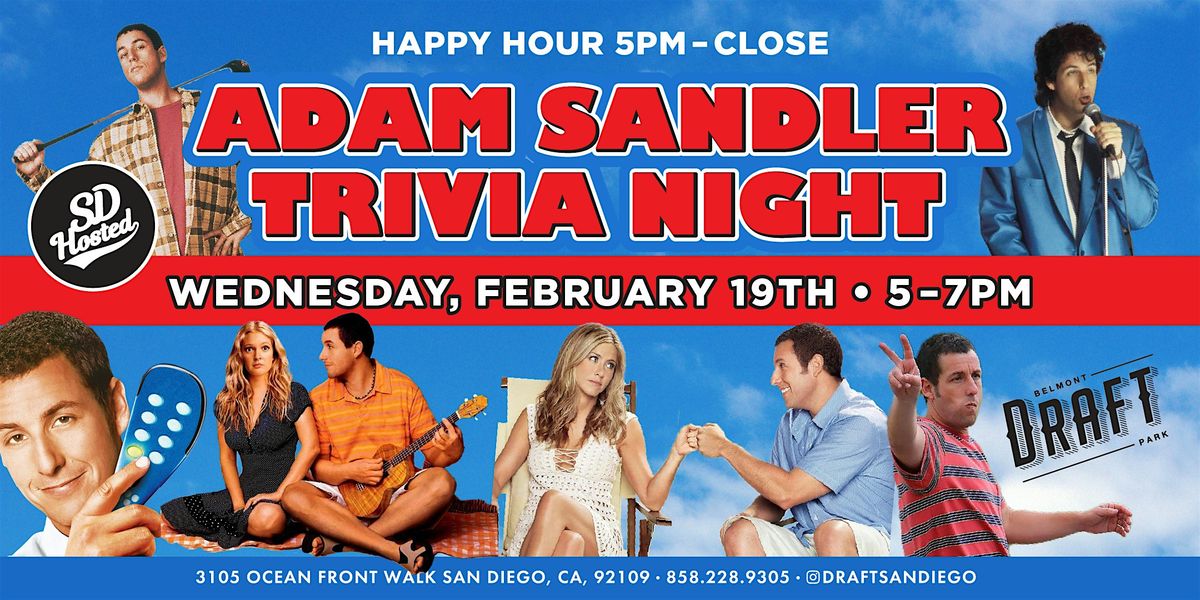 Adam Sandler Films Twisted Trivia