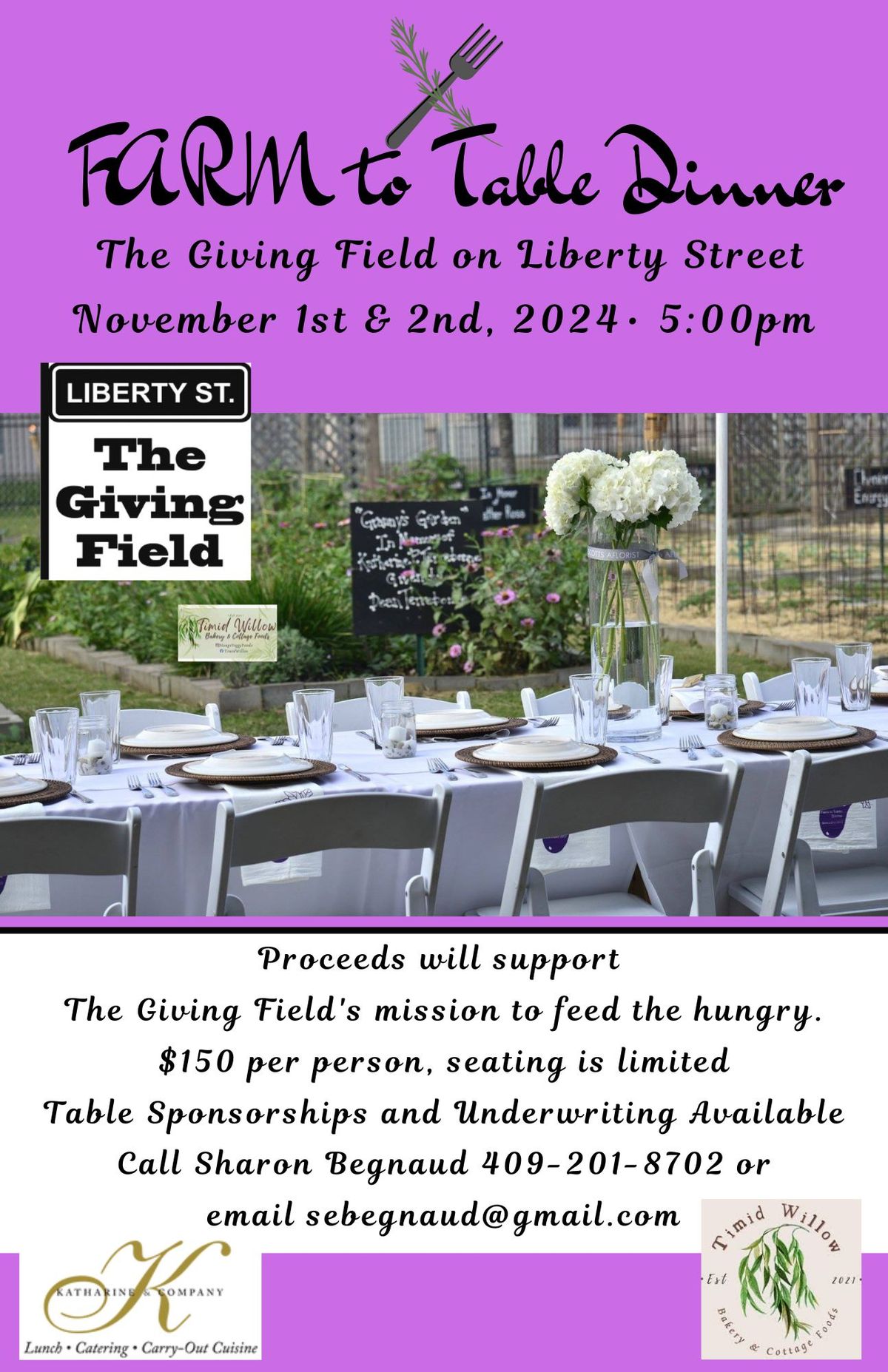 Farm to Table Dinner