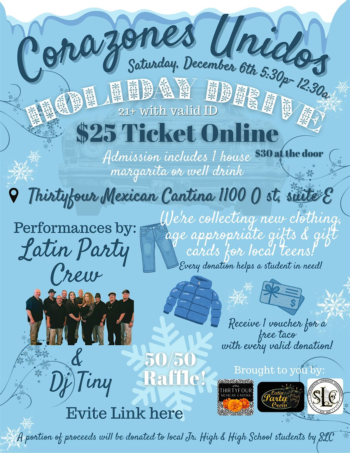 Corazones Unidos Holiday Drive!