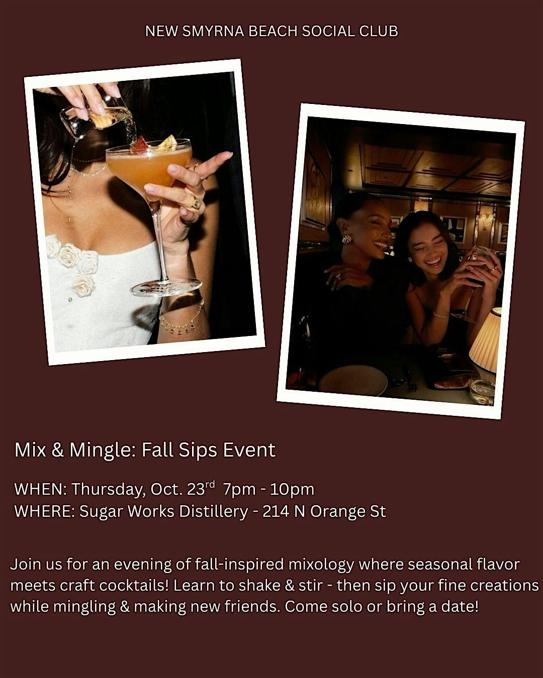 Mix & Mingle: Fall Sips Event