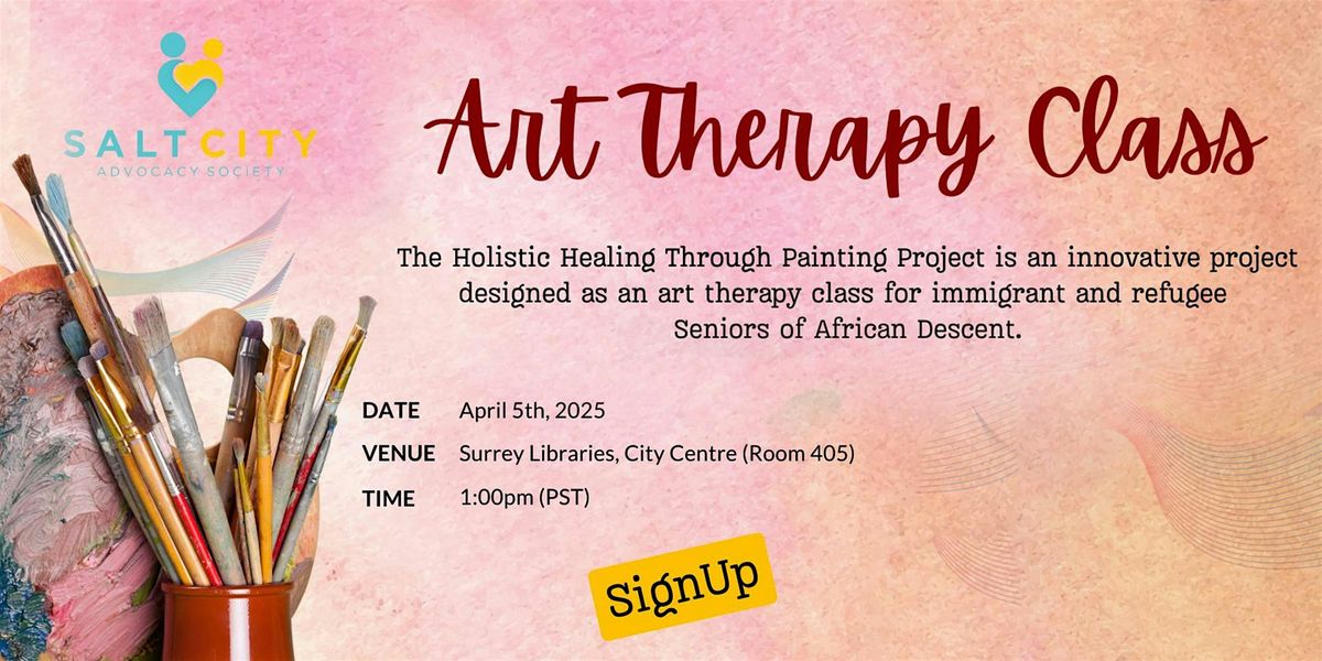 Holistic Healing Through Art Therapy for Seniors of African Descent