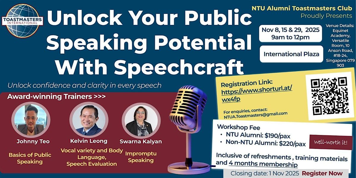 Unlock Your Public Speaking Potential with Speechcraft