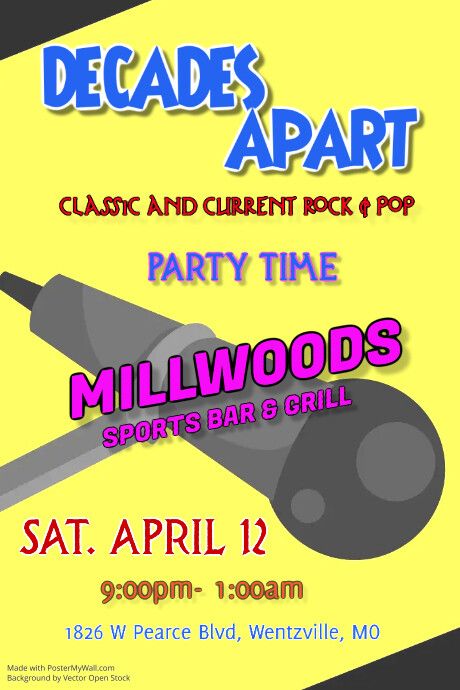 DECADES APART PARTY TIME AT MILLWOODS