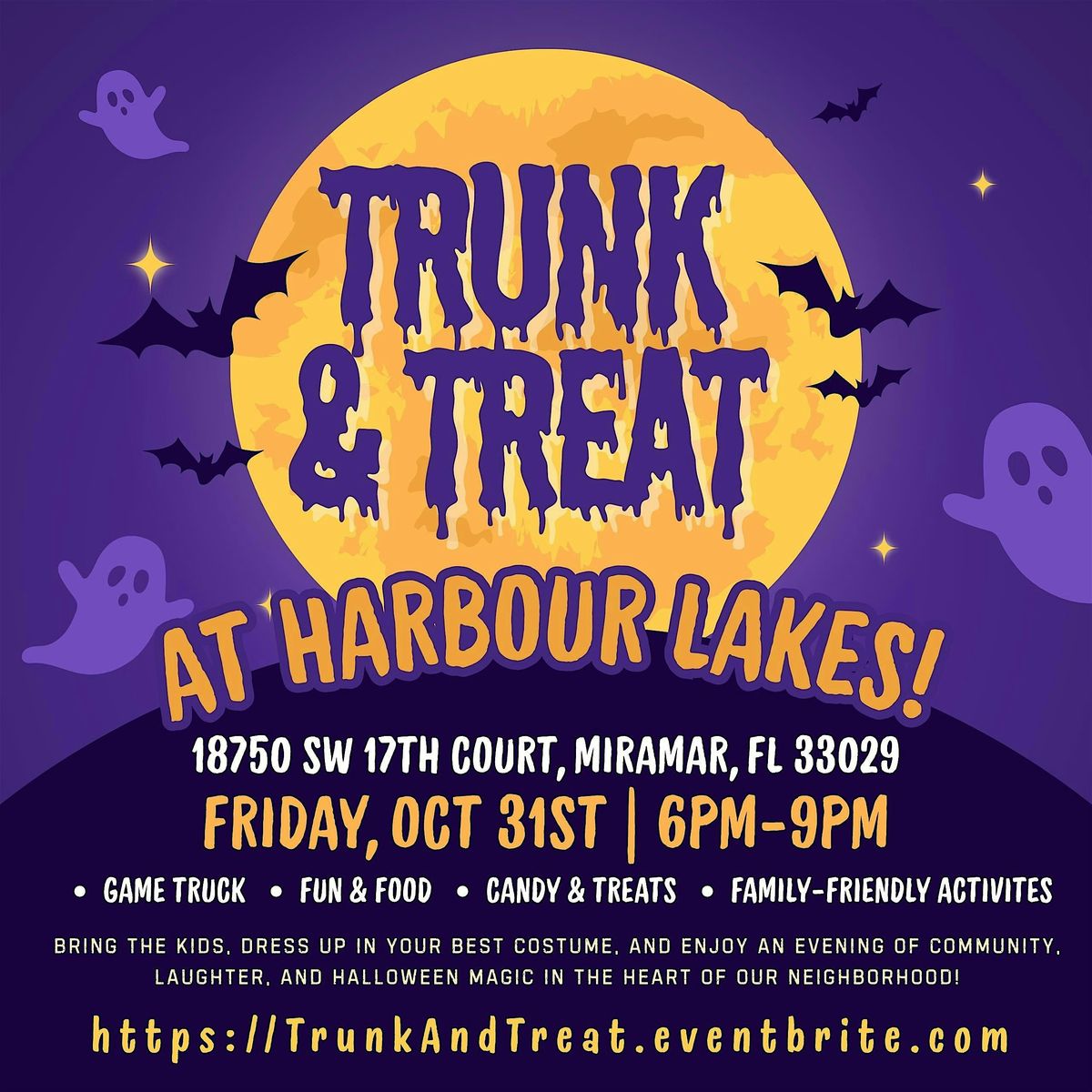 Trunk & Treat at Harbour Lakes