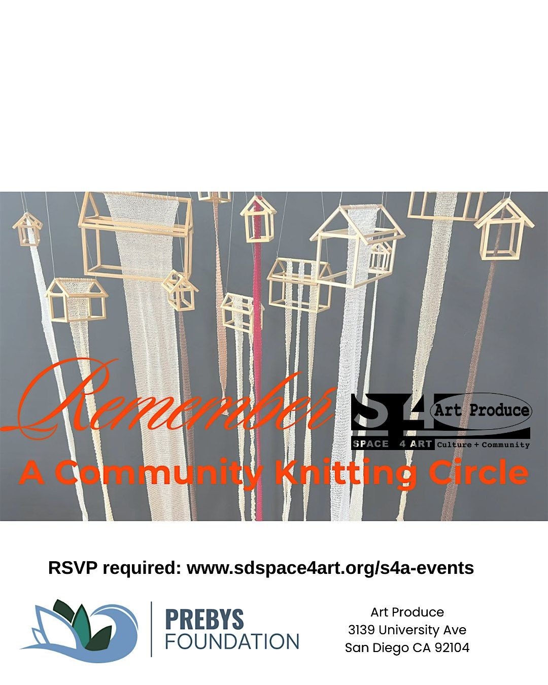 A Community Knitting Circle-May 30