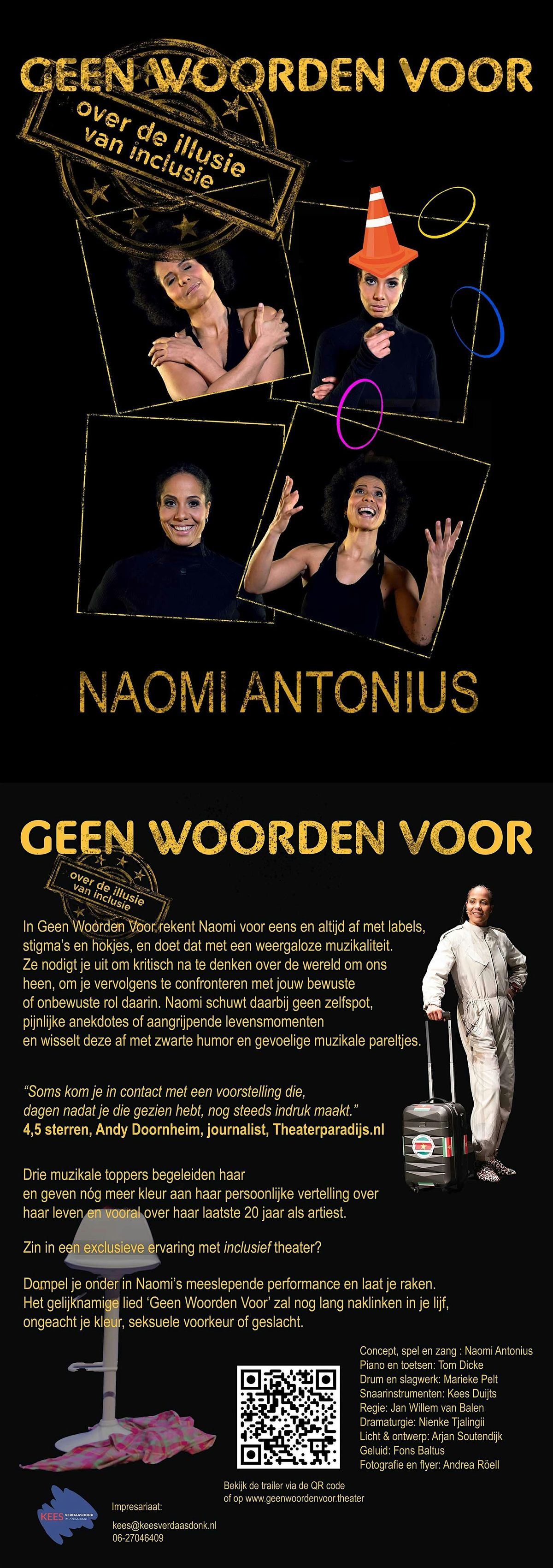 Naomi Antonius - Geen Woorden Voor (theatervoorstelling)