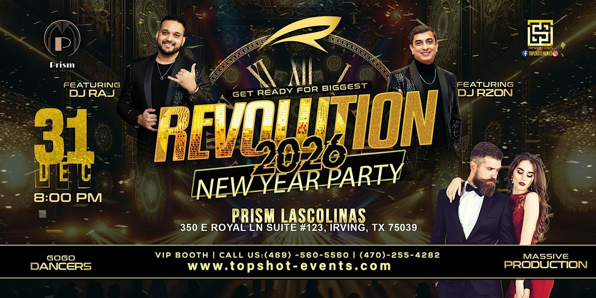 REVOLUTION 2026  #1TECHNO BOLLYWOOD NEW YEAR PARTY