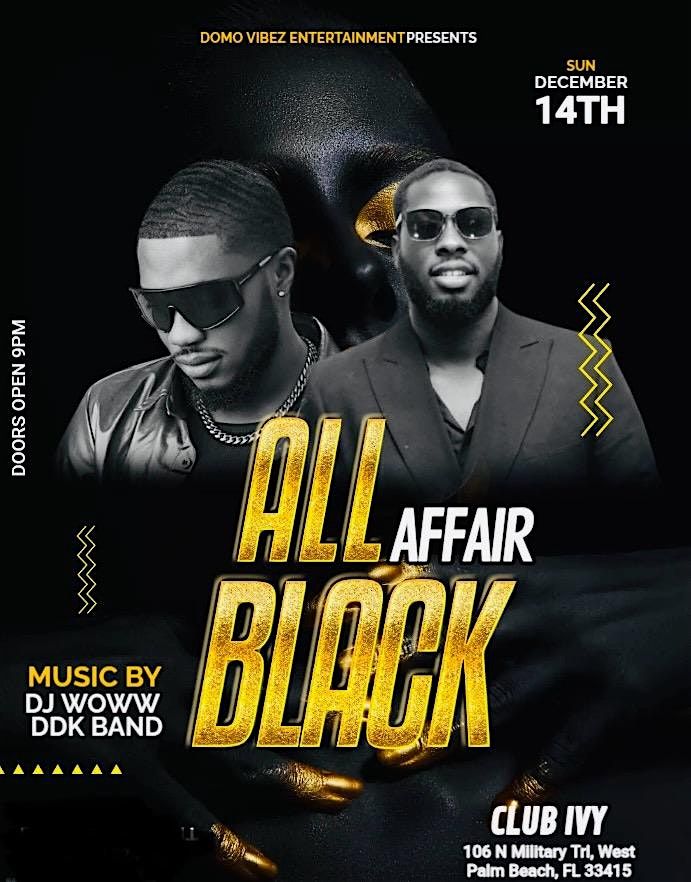 All black affair