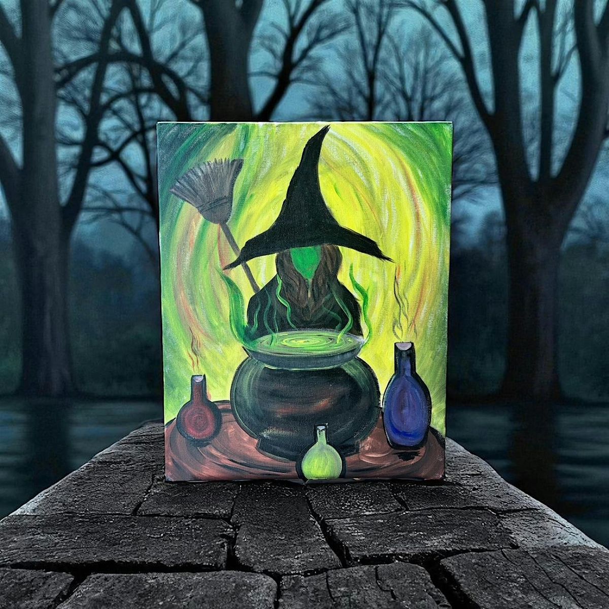 Paint & Sip Class- A Wicked Good Time!