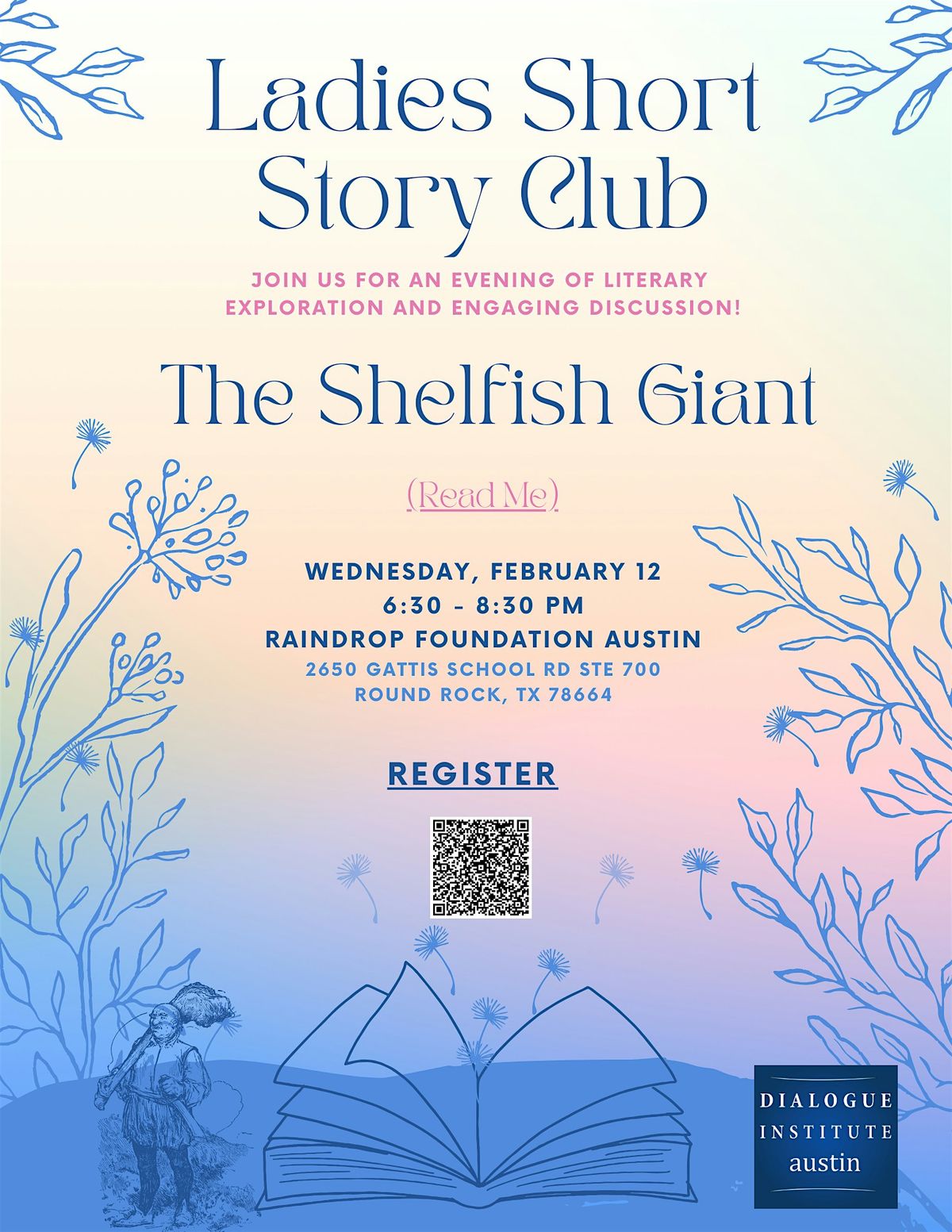 Ladies Short Story Club - The Shelfish Giant