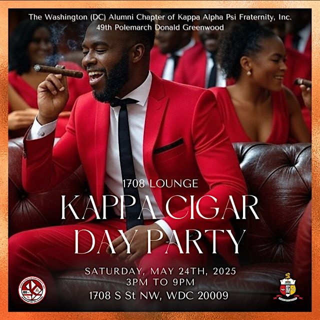 1708 Lounge "Kappa Cigar Day Party"