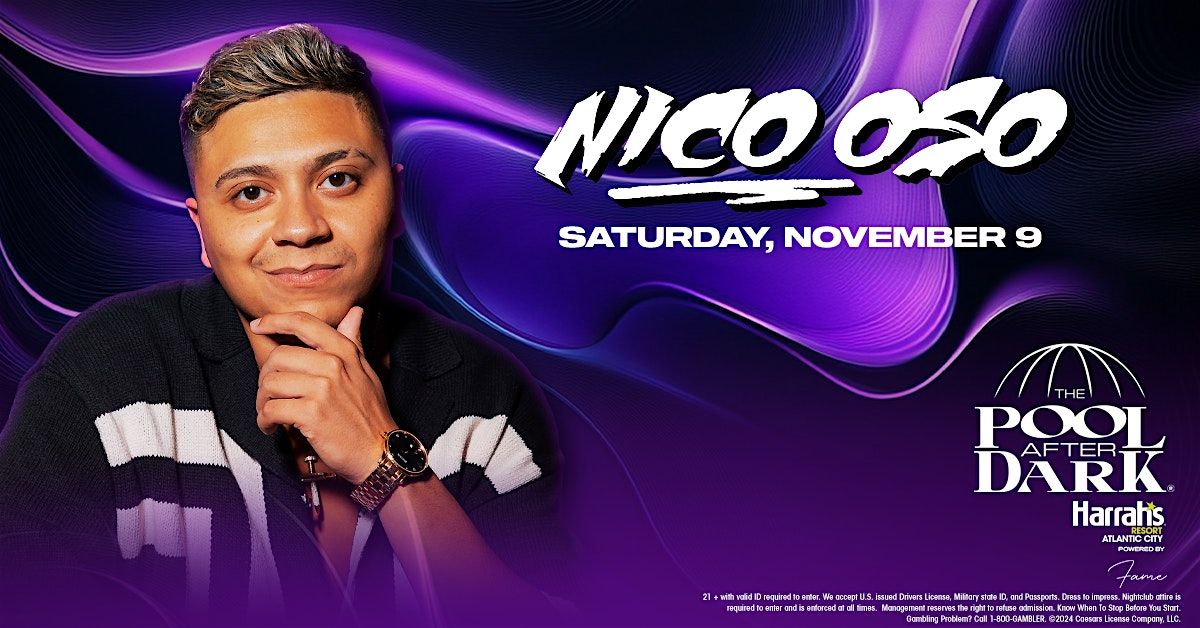 Nico Oso at The Pool After Dark - Harrahs AC