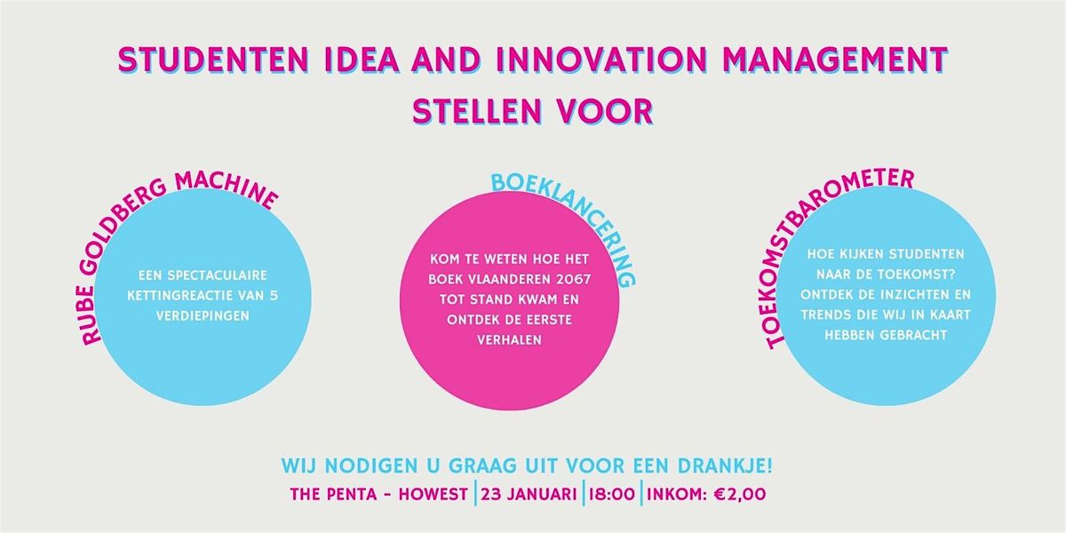 Studenten Idea and Innovation Management stellen voor