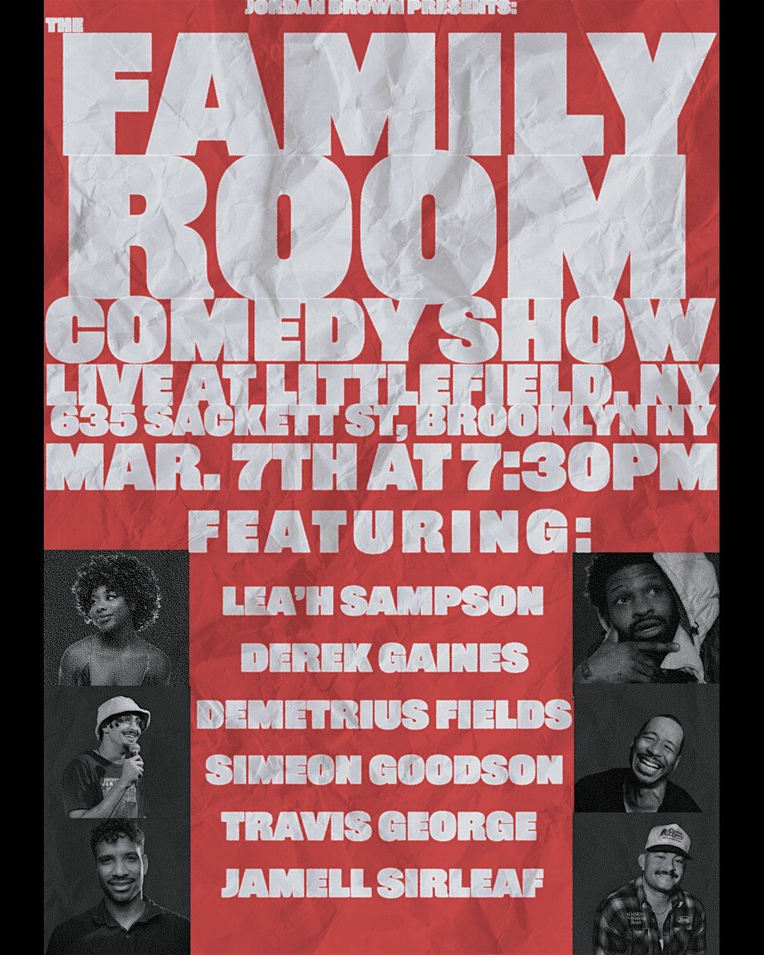 The Family Room Comedy Show