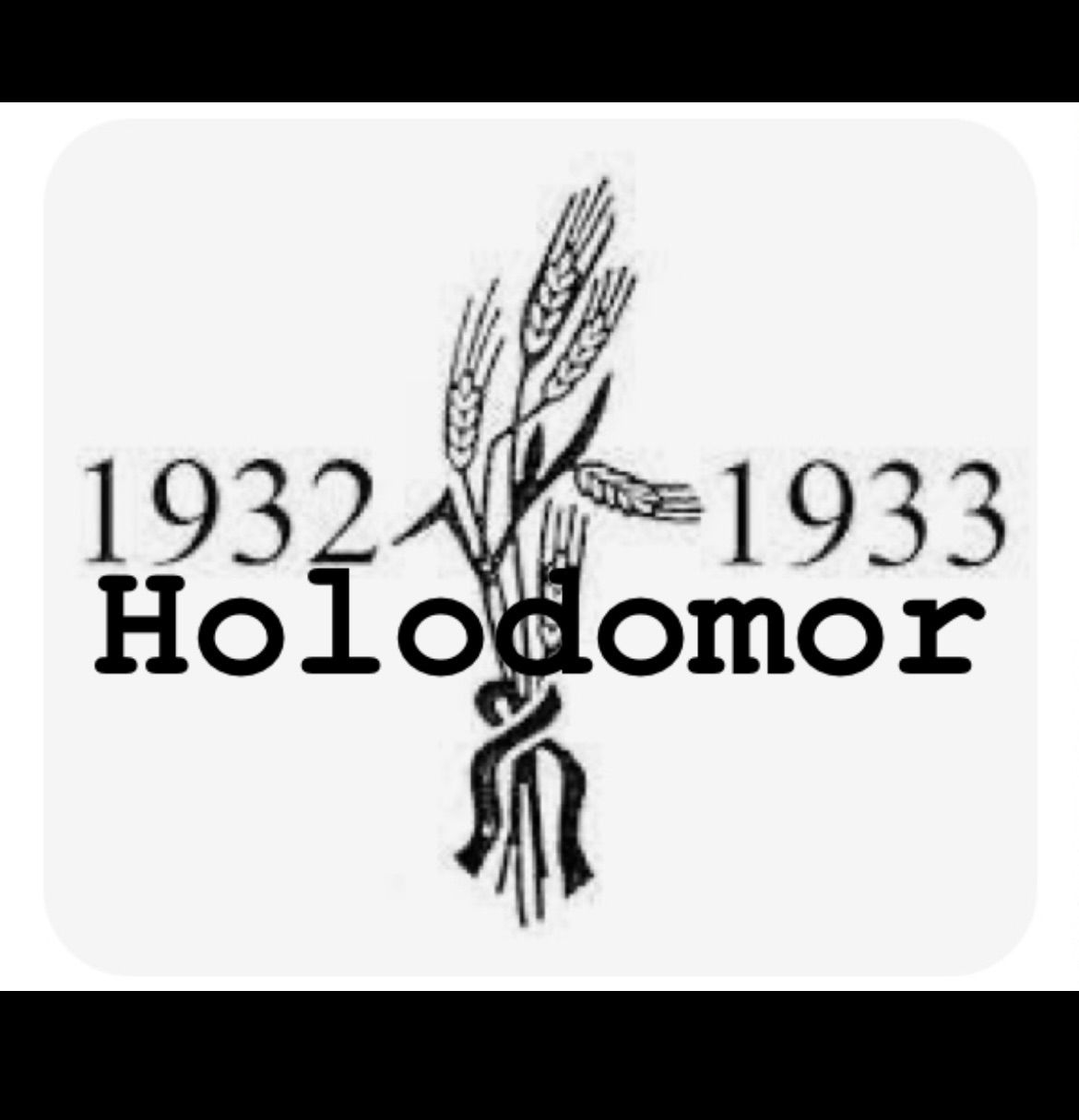 Memory of Holodomor 