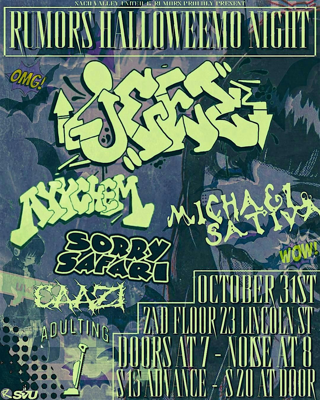 RUMORS HALLOWEEMO NIGHT