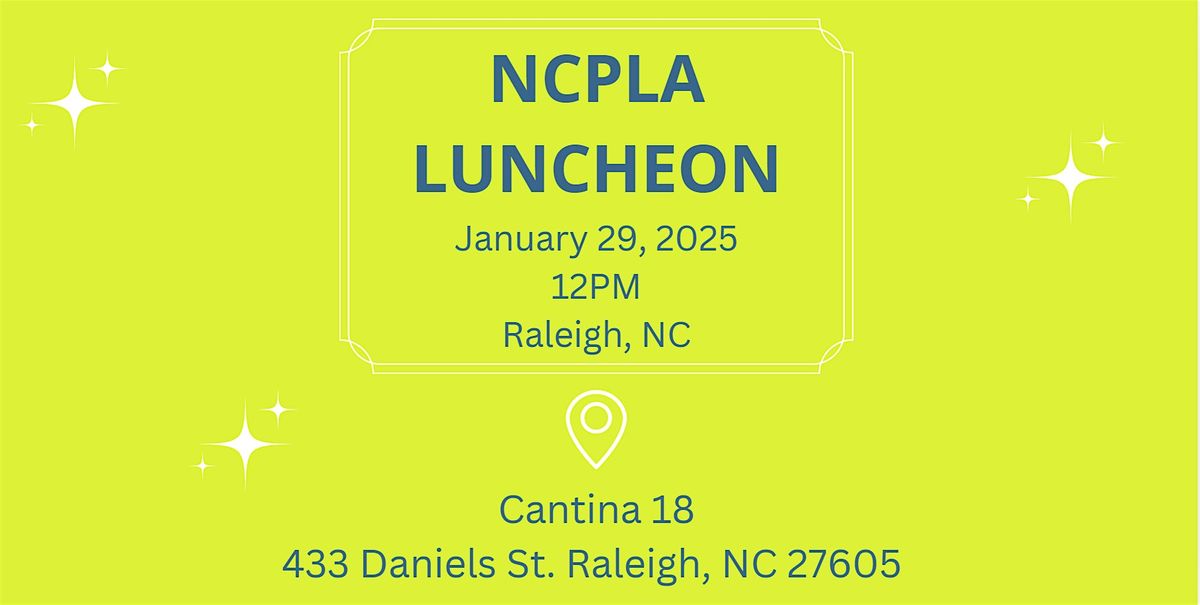 Triangle NCPLA Luncheon