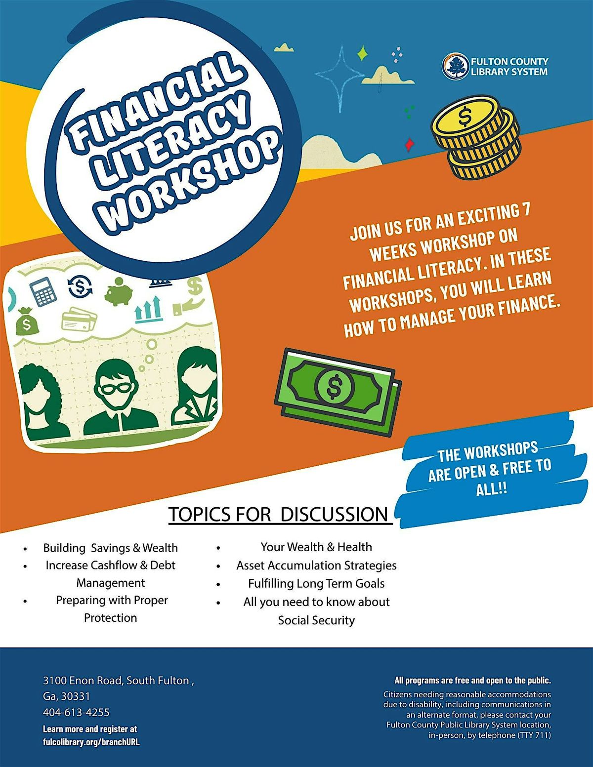 Financial Literacy workshops