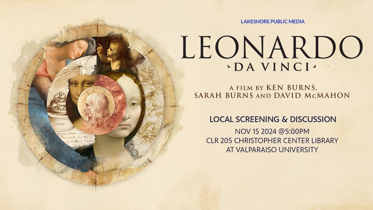 Leonardo da Vinci Screening & Discussion