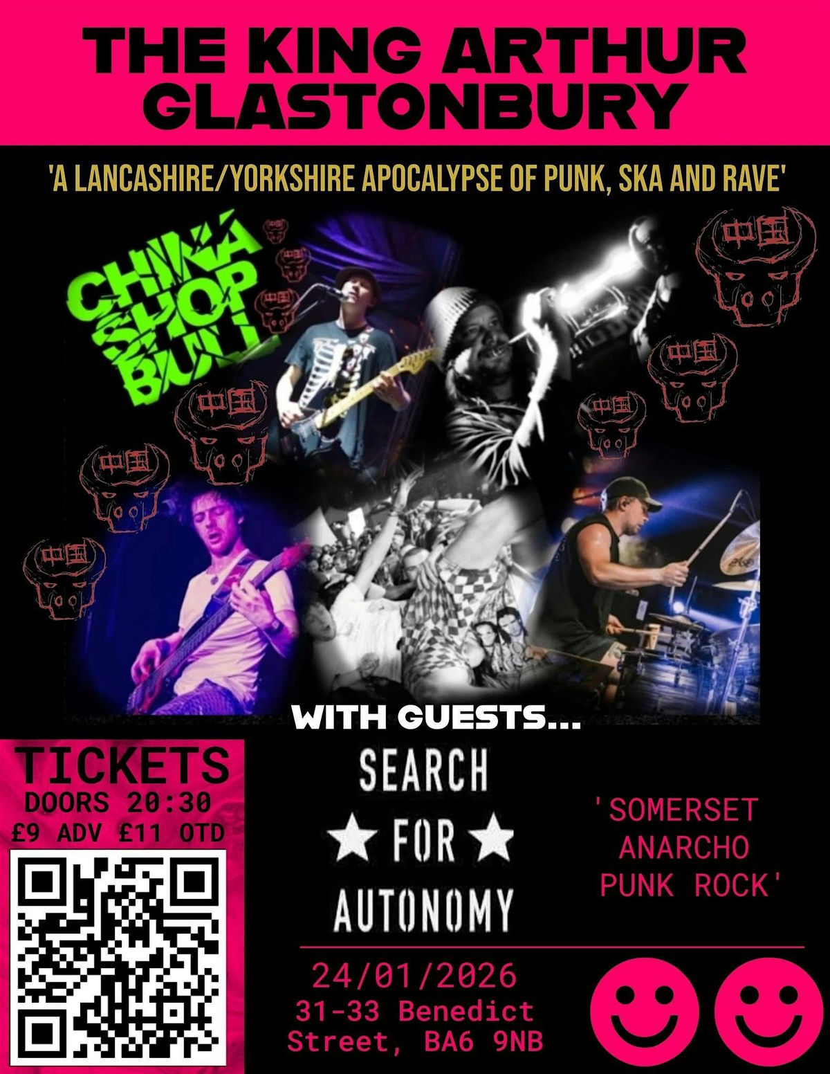 China Shop Bull plus support